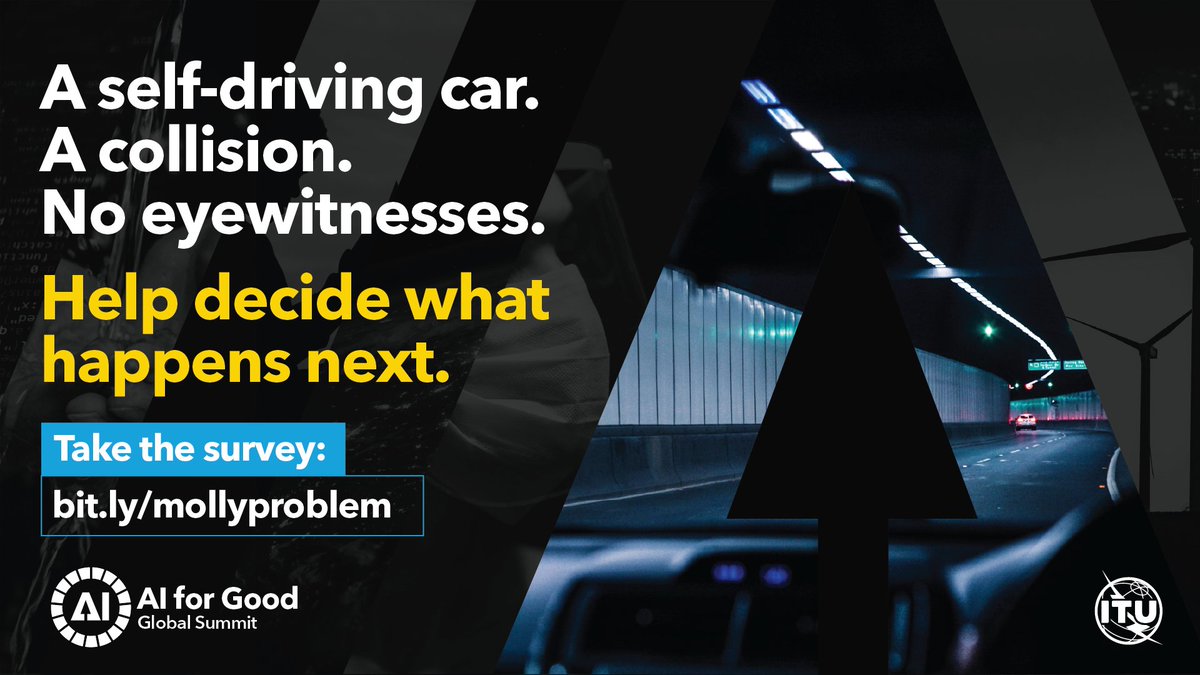 AI for Good 🇺🇳 #AIforGood (@aiforgood) on Twitter photo 🚗 Join us TOMORROW for "#AI Safety & #Ethics for Self-Driving" where we will be joined by expert researches and industry leaders from the <a href="/wef/">World Economic Forum</a>, <a href="/TU_Muenchen/">TU München</a>, <a href="/BoschGlobal/">BoschGlobal</a> and <a href="/UNECE/">UNECE</a>. Register 👇
📅 Tuesday, 20 October @ 16:00 Geneva
ℹ️ aiforgood.itu.int/events/ai-safe…
#aiforgood 🚗 Join us TOMORROW for "#AI Safety & #Ethics for Self-Driving" where we will be joined by expert researches and industry leaders from the <a href="/wef/">World Economic Forum</a>, <a href="/TU_Muenchen/">TU München</a>, <a href="/BoschGlobal/">BoschGlobal</a> and <a href="/UNECE/">UNECE</a>. Register 👇
📅 Tuesday, 20 October @ 16:00 Geneva
ℹ️ aiforgood.itu.int/events/ai-safe…
#aiforgood