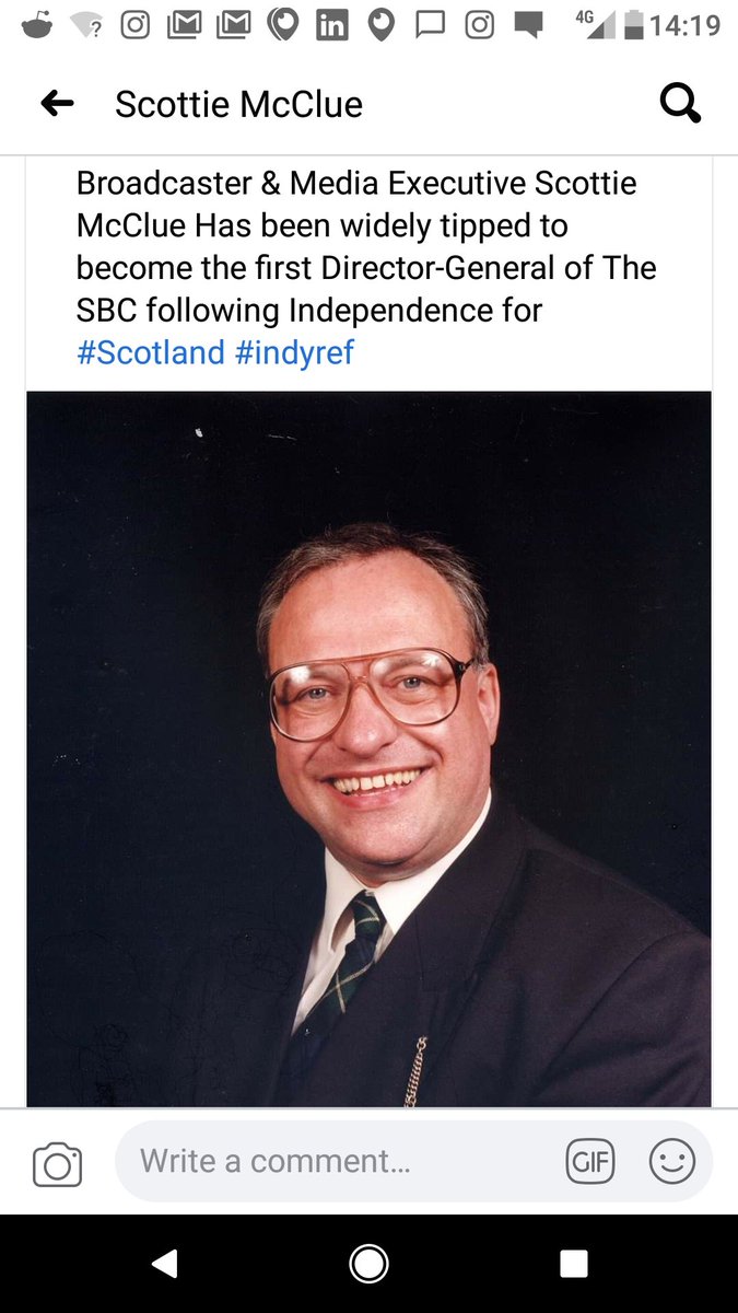 @paul__johnson Should Scottie McClue Throw His Bunnet In The Ring To Chair The BBC
@BBCScotlandNews
@BBCWorld @BBCNews
@BBCPolitics @bbclaurak @BBCOne @BBCTwo @BBCTwoNI
#BBC #BBCBreakfast @BBCr4today @bbc5live @BBCRadio4 @BBCRadio1PR @bbc5live #BBCNews @TheSun @thetimes https://t.co/dRoQGANTFv
