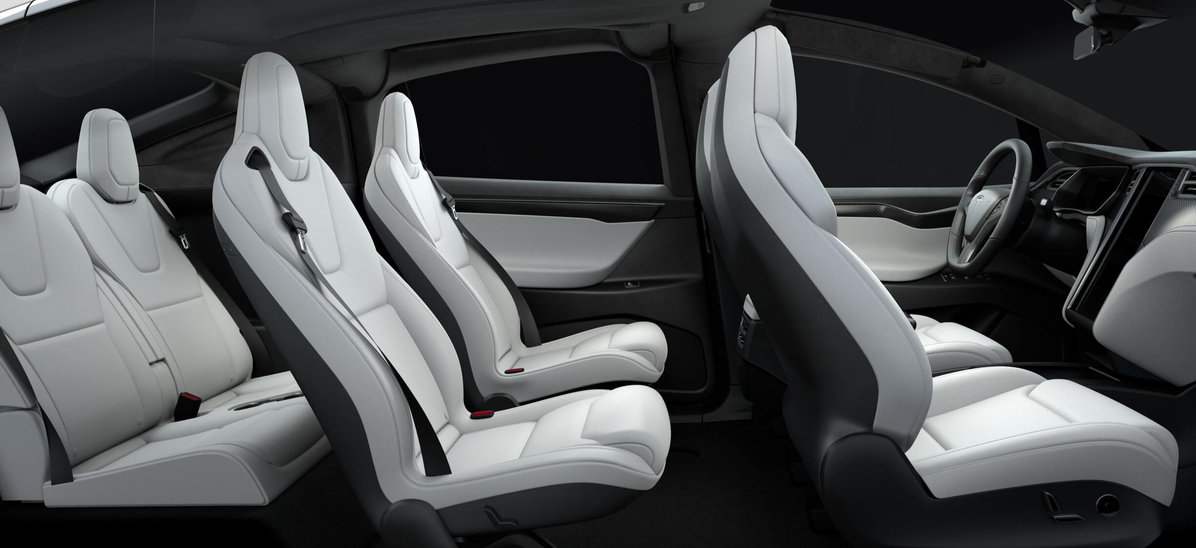 Tesla family car 7 cheap seater