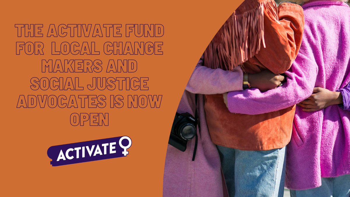 ElectHer_UK's tweet photo. The @ActivateFund have launched their grants for women campaigners who are working to improve local communities and would like to do more. Apply Today! https://t.co/JAvD1g5uMS #TimetoActivate #RepresentationMatters #BeTheChange https://t.co/6Wis5v1nZ6