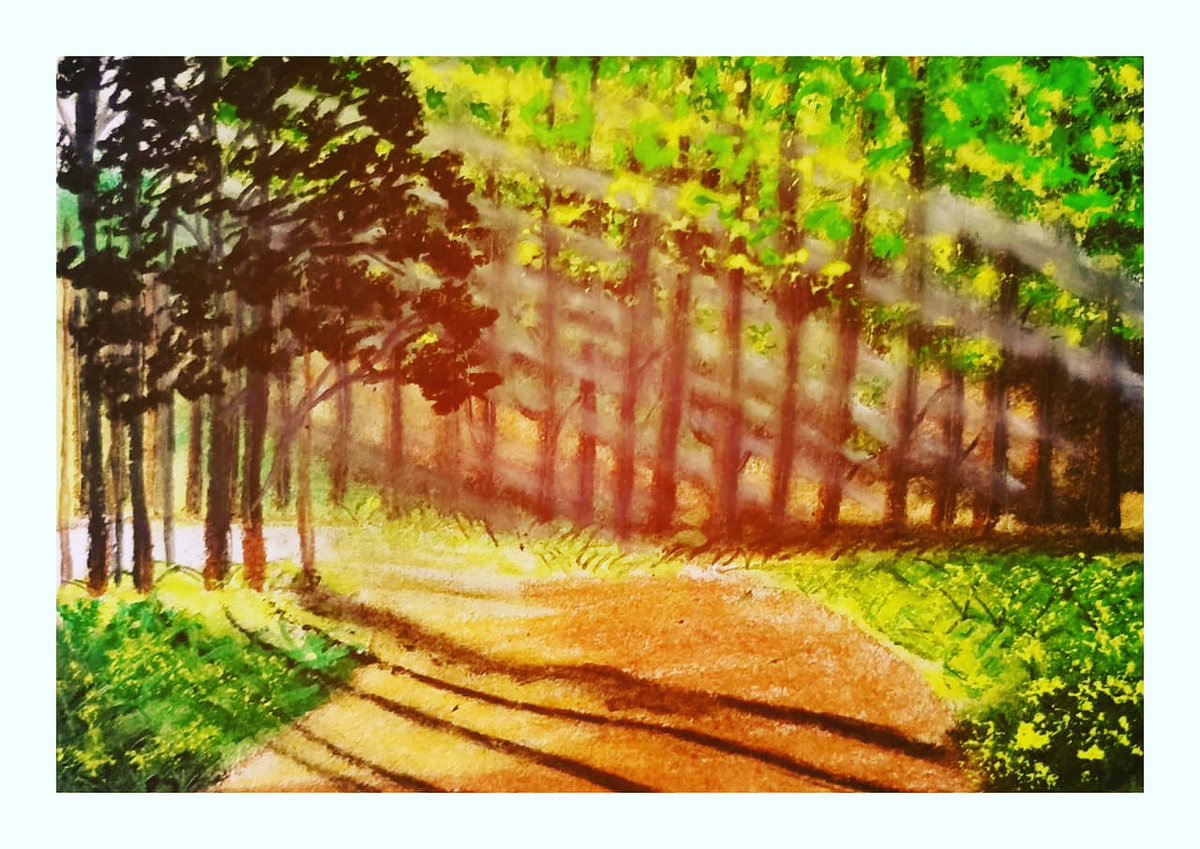 "Look deep into nature, and then you will understand everything better".
 —Albert Einstein
.
.

#forestpainting #forest #oilpastelart #oilpastelsketch #oilpastelpainting #oilpastel #oilpainting #oil #oilpaintings #landscapepainting #artworld #arte #artlife #artontwitter