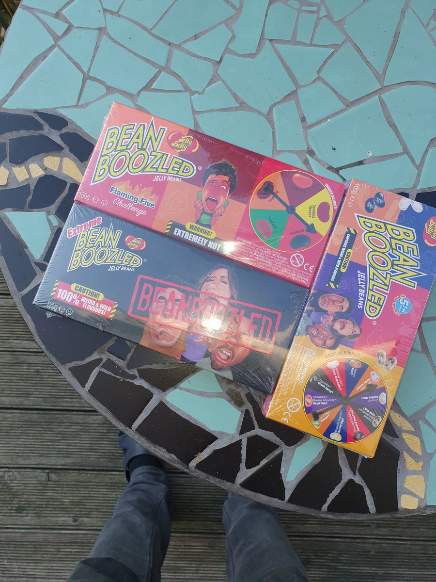 docm77's tweet image. Oh god...we are so doomed @TomJangLemke 

The punishment beans for our Charity Stream arrived...the 24th if October will be a day of suffering...