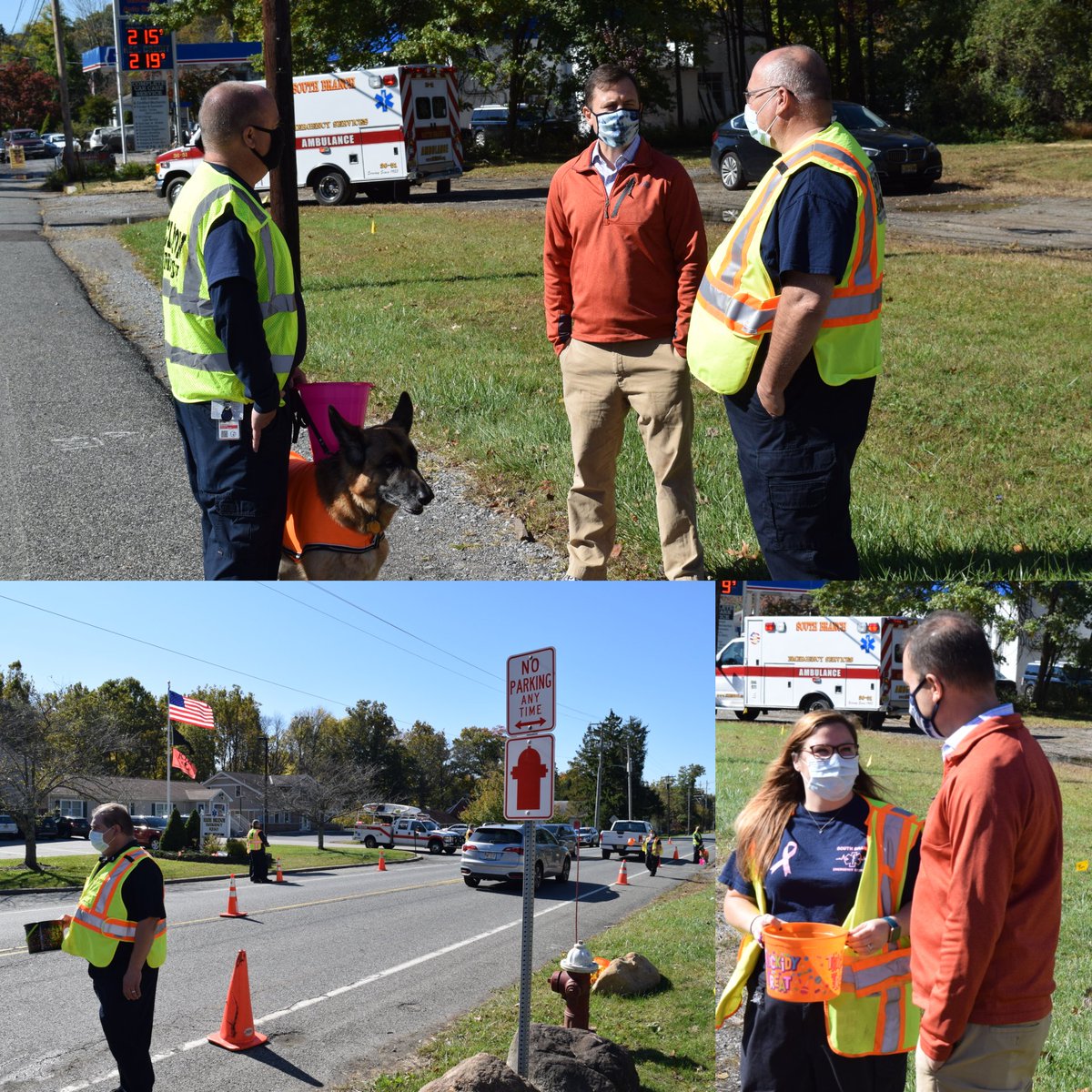 KeanForCongress's tweet photo. Spent some time with the South Branch Rescue Squad and the High Bridge Police Saturday afternoon - thankful for our amazing first responders! #NJ07 #HighBridgeNJ https://t.co/FqivNIz6m6