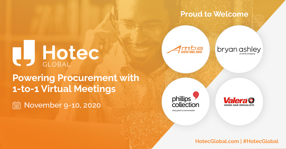HotelMgmtMag's tweet photo. The countdown to #HotecGlobal is on! Help us welcome Amba Heated Towel Racks, @BryanAshleyInc, @PhillipsCo and Valera Swiss Hair Specialists to the 2020 supplier roster. Visit https://t.co/J0LLSvwkKw to view the full list. https://t.co/JIStkMkrud