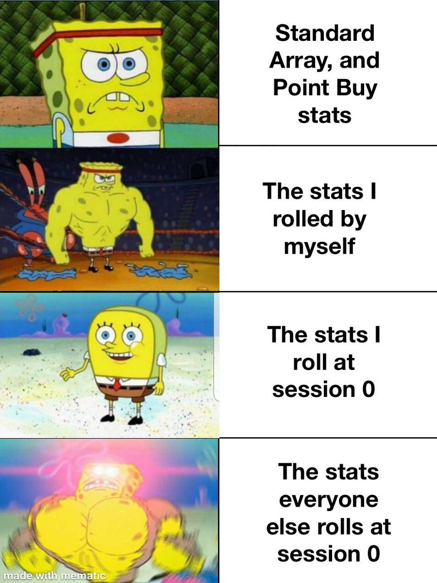 Dnd Memes I Have A Love Hate Relationship With Rolled Stats Dungeonsanddragons Gamenight Dndcharacter Charactersheet Funny Meme Druid T Co Jmjle5rmli