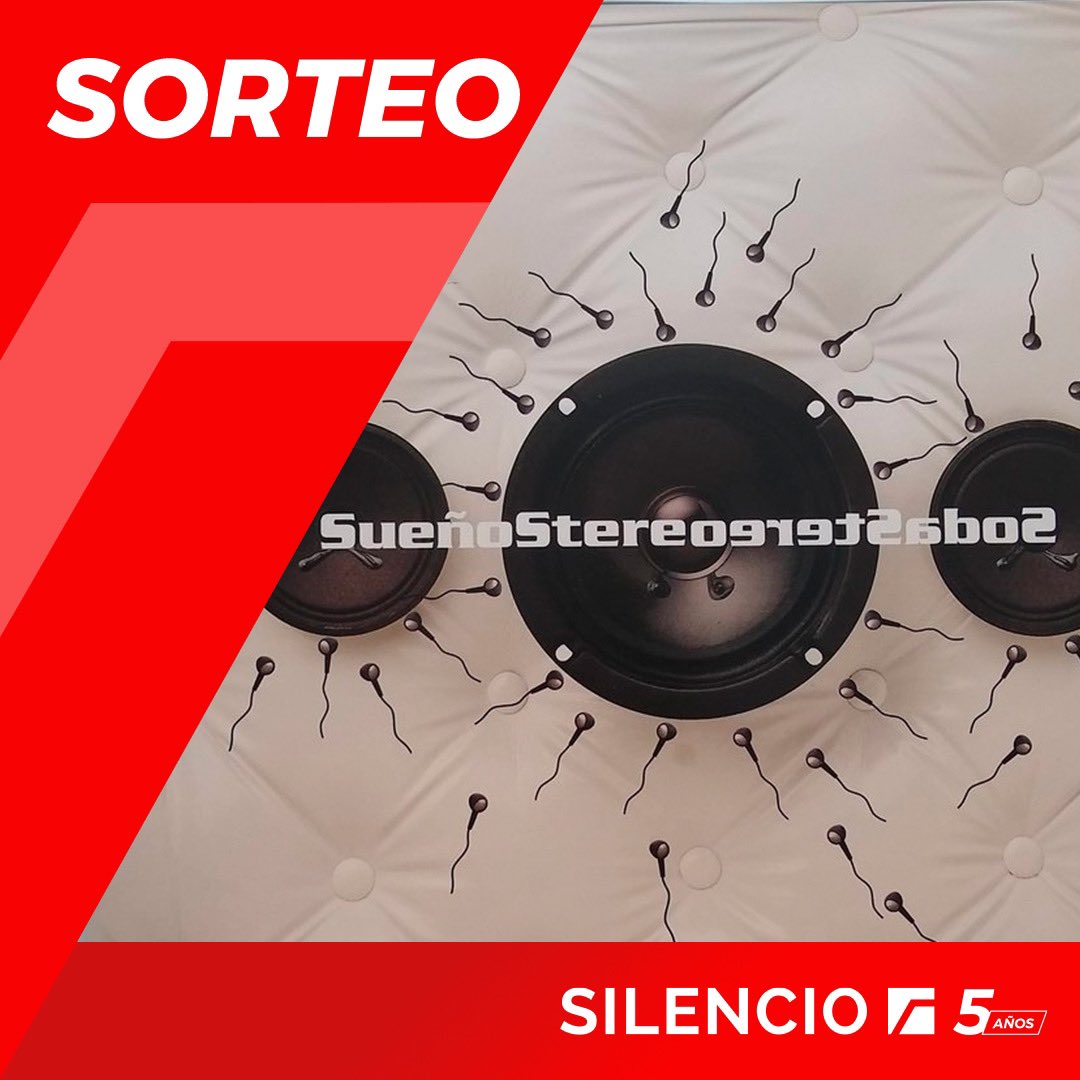 📌 Hay sorteo para fans de Soda Stereo (y si no sos fan también) 

🔊 Tenemos una copia de ”Sueño Stereo” en vinilo 🔊

🧐 ¿Cómo participar? 
😎 Fácil:

1) Seguinos ✅
2) RT a esta publicación  ✅