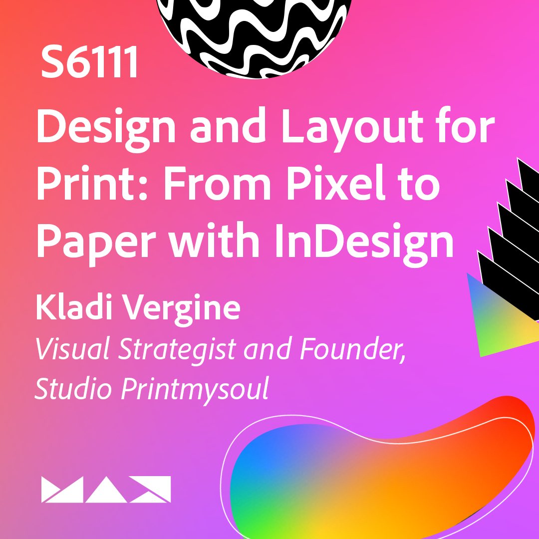 iamkladi's tweet photo. Join our director @iamkladi at 🌈✨ Adobe MAX ✨🌈 
https://t.co/qsP9AGByal

#AdobeMAX is kicking off tomorrow! Join the most exciting, fun, and inspiring event of the creative industry! And this year, the fantastic peeps at @Adobe have made the event available online for FREE! https://t.co/7MYauXfbSQ