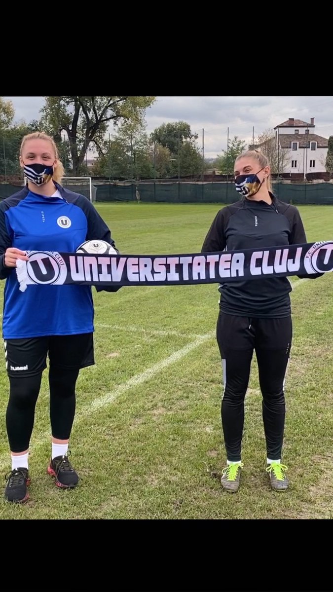 Miruna_Mihaela's tweet photo. U Olimpia Cluj , campioana României la fotbal feminin a transferat două americance. Erin Seppi și Brianna Curtis sunt achizițiile formației clujene. Prima joacă pe postul de portar, iar a doua pe postul de mijlocaș central. 
@u_olimpia @cluj @fotbalfeminin https://t.co/A8GQWkOnla