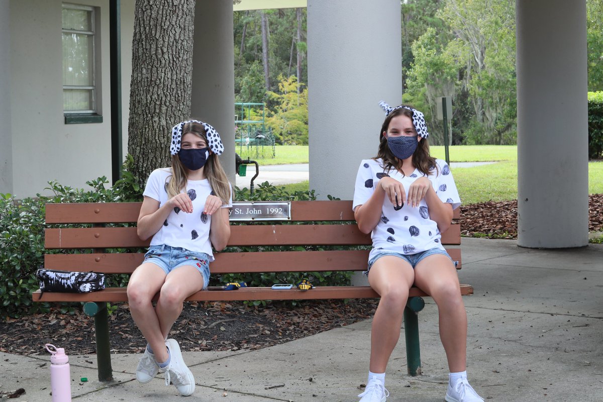 TrinityPrepFL's tweet photo. It's Homecoming week at Trinity Prep! Today we dressed up as our favorite zoo animals for Zoo Day! #TPSspiritweek #BetterTogether https://t.co/l8K7UEdMGZ