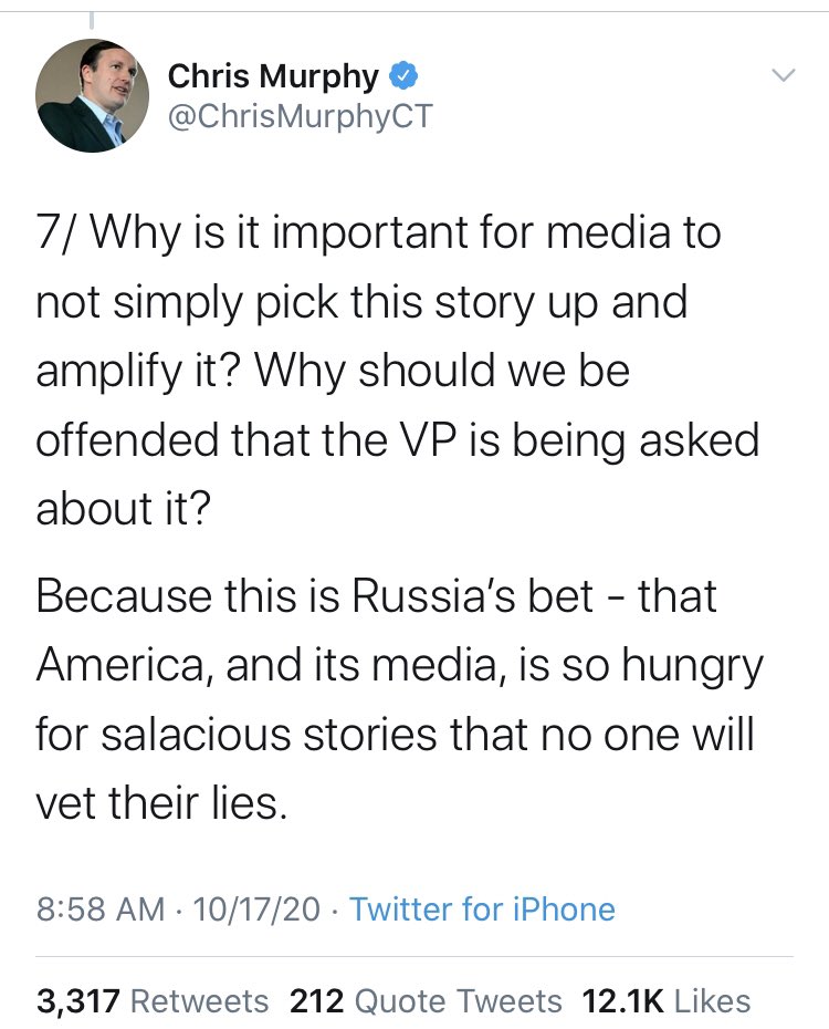 As ever, he wasn’t alone.  @ChrisMurphyCT did a whole thread on it. Here’s just a few of them.