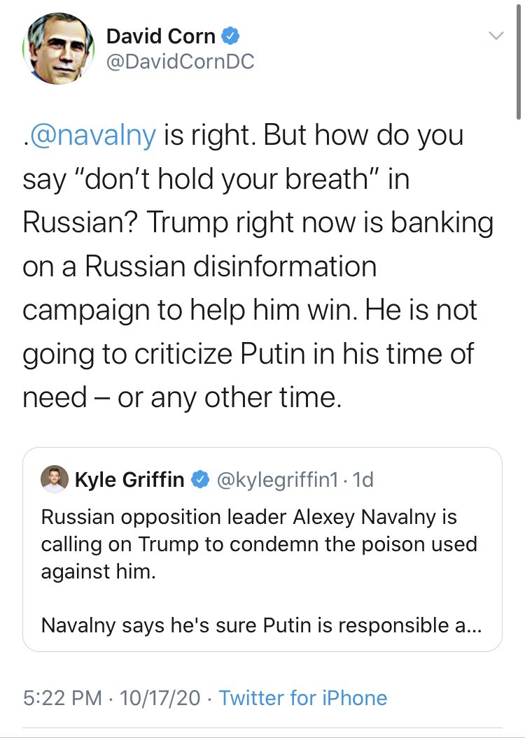 And of course media’s most consistent Russian truther,  @DavidCornDC, checked in on behalf of  @MotherJones. I could do an entire thread just on Corn honestly.