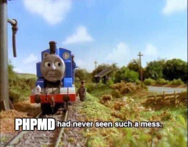 ryankilf's tweet image. #PHPMD has found some of your code
