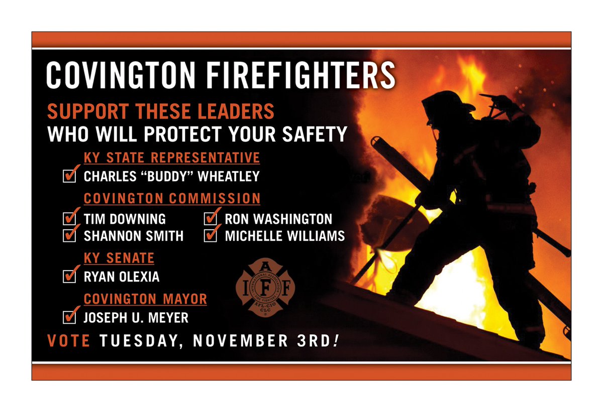 CFDLocal38's tweet image. Now more than ever, Covington needs candidates that are committed to providing a safe environment for its citizens, first responders, and the many visitors of our growing city.