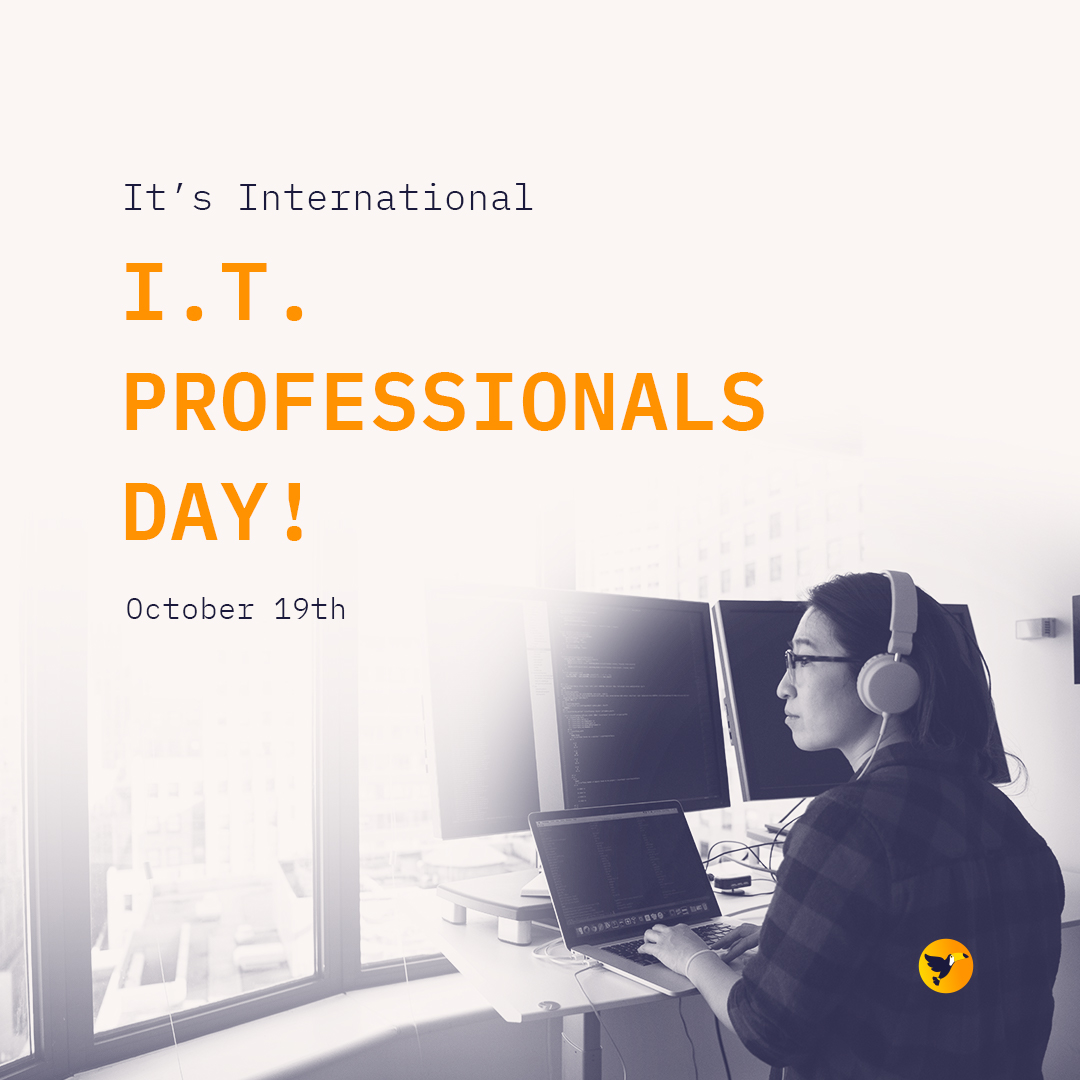 TechVogel's tweet image. We at Tech Vogel prepared this post to congratulate all the amazing I.T professionals out there!
We are great fans of this profession! So congratulations to all of you! 👩‍💻🎊