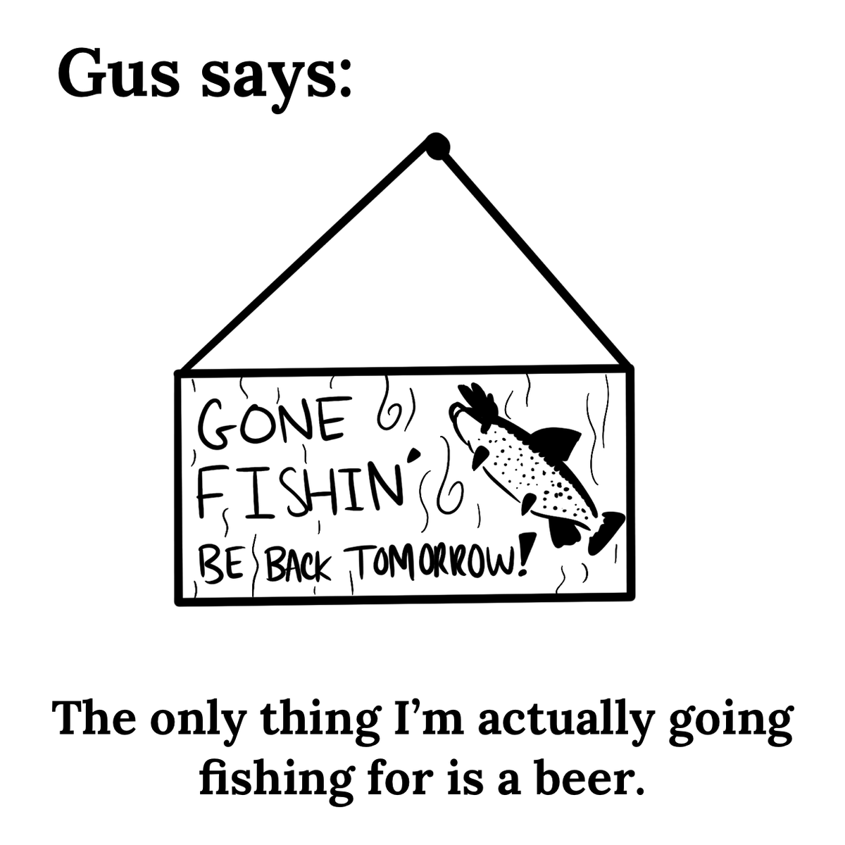 Gus says if we want to know what the DE is up to, we’ll need to find out for ourselves tomorrow.