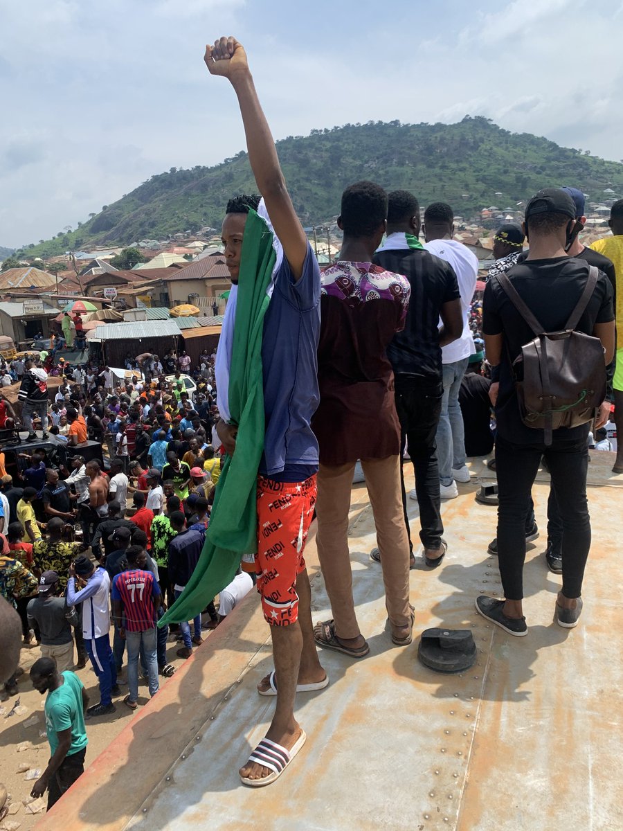 KENZYDC7's tweet photo. To Make Sure #SarsBrutality 
Ends In Totality; Cause Our Lives 
And Properties Are Meant To Be
Protected Not Brutalised...
***
I Kenzy Stand In One
Voice, Unity And One Heart With All Average
Nigerian Youth To Say Nothing But Only
#EndSARSImmediately
#EndBadGoveranceInNigeria https://t.co/KF8VjMLIfo