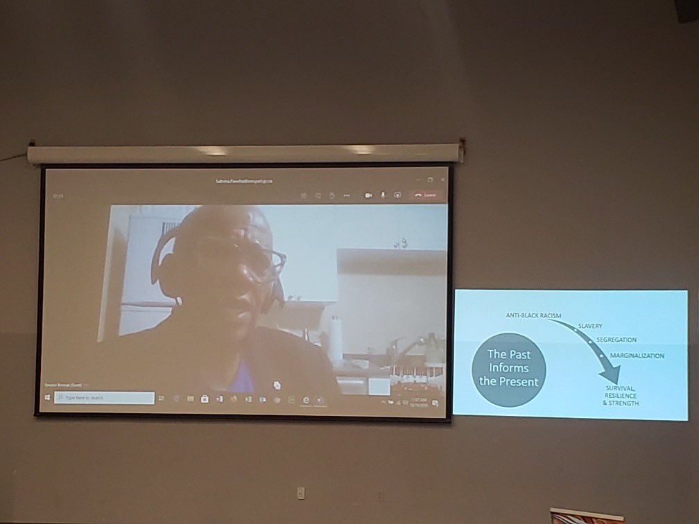 DanielJKinsella's tweet image. My deepest gratitude to @SenatorWanda for kicking off our inaugural “Journey to Change” Afrocentric training today. ⁦@HfxRegPolice⁩ officers &amp;amp; supervisors will spend the week learning from accomplished ANS educators &amp;amp; leaders ahead. #CommittedToChange