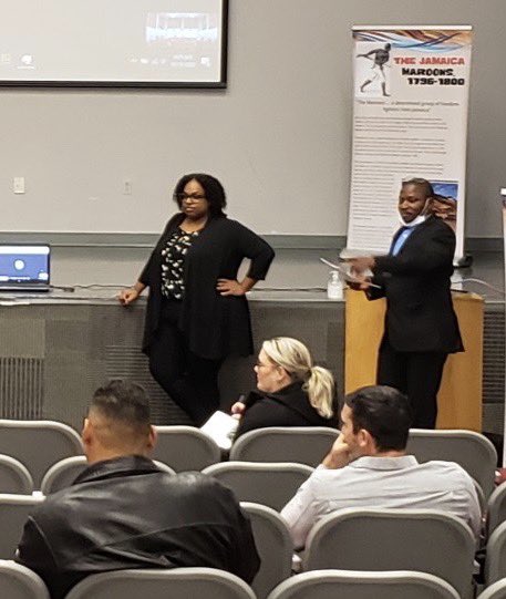 DanielJKinsella's tweet image. My deepest gratitude to @SenatorWanda for kicking off our inaugural “Journey to Change” Afrocentric training today. ⁦@HfxRegPolice⁩ officers &amp;amp; supervisors will spend the week learning from accomplished ANS educators &amp;amp; leaders ahead. #CommittedToChange