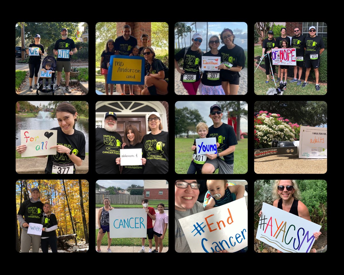 wendyegriffith's tweet photo. We walk with @MDAndersonNews and @DansHouseofHope for all adolescents and young adults with #cancer! #EndCancer #ayacsm https://t.co/Ib7eNLTcJA
