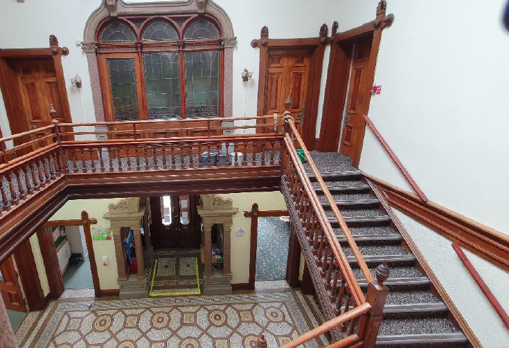 Weelsby Hall (@weelsbyhall) on Twitter photo The grand entrance hall of Weelsby Hall has an impressive mosaic tiled floor and a beautiful galleried landing.
<a href="/LinkageCT/">Linkage Community Trust</a> want to preserve this wonderful building by finding a sustainable future for it.
If you have any suggestions please get in touch.
#preservingheritage The grand entrance hall of Weelsby Hall has an impressive mosaic tiled floor and a beautiful galleried landing.
<a href="/LinkageCT/">Linkage Community Trust</a> want to preserve this wonderful building by finding a sustainable future for it.
If you have any suggestions please get in touch.
#preservingheritage
