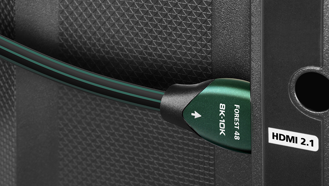 soundnvision's tweet photo. AudioQuest's new 48G Ultra High Speed certified HDMI cables are ready for 8K/60Hz, 4K/120Hz, and all the other features that HDMI 2.1 brings with it. https://t.co/dUPk16te0S https://t.co/FwIxb4Ji42