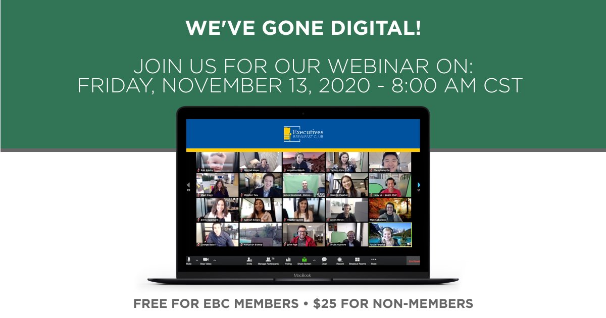 We are so excited to interview Raman Chadha, Founder of <a href="/JuntoInst/">The Junto Institute</a>. Come hear Raman's ideas about revisiting your businesses' "management style" and the impact on your employees. Sign up today: bit.ly/3gjK32Z
.
.
.
.
.
#ThoughtLeadership #EmotionalIntelligence #EBC
