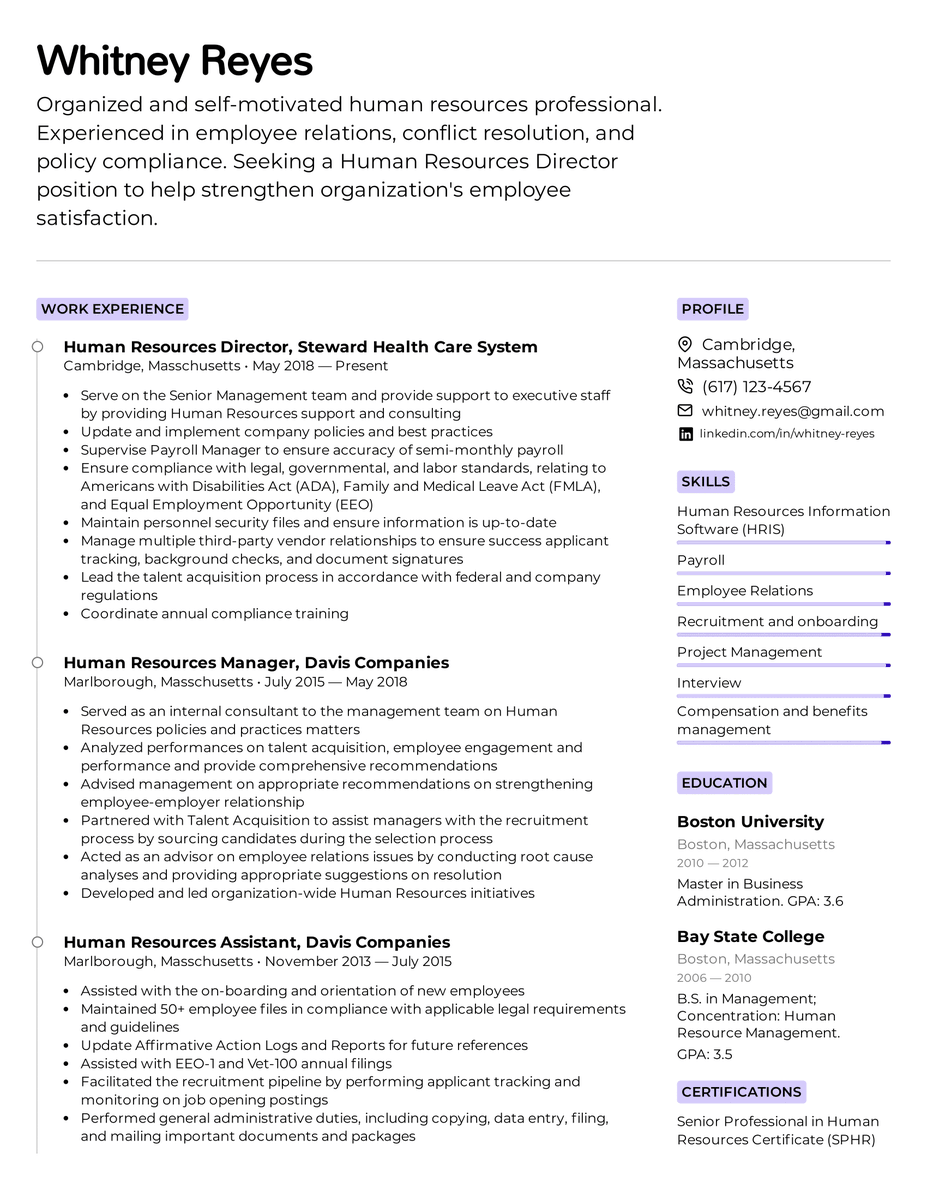 EasyResumeIO's tweet photo. Human Resources is such a multi-faceted industry, it can be difficult to effectively showcase your experience &amp; achievements on your resume. We offer some insight and a resume example on how to communicate your skills to future employers. https://t.co/LuLAgKPI5J
#career #resume https://t.co/xRr0CW5pcv