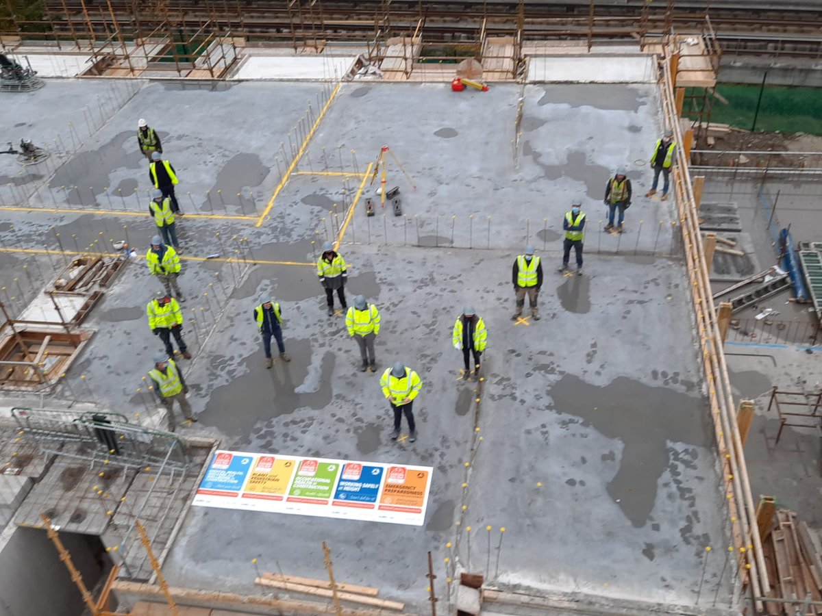 GKeaneSafe19's tweet photo. Thanks to everyone who took the time out to take part in our CSW 20 prestart briefing this morning. Made all the more difficult by the Covid 19 controls we are living and working with. #CIFSafety20 https://t.co/SUM86wOe0L