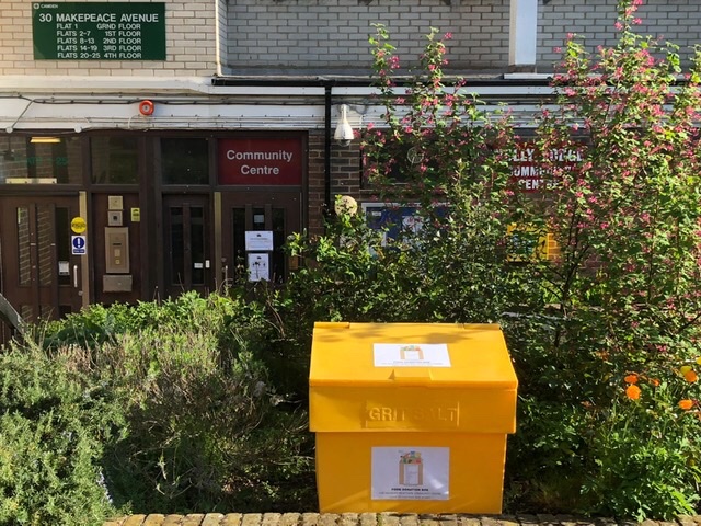 Thank you for each and every item here (among the latest donations to the food box outside Holly Lodge Community Centre). Please keep chipping in if you can... as Tesco themselves would say - “Every little helps!” 👍🏻