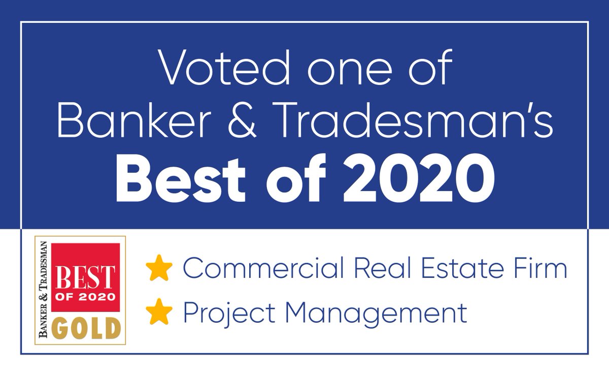 cresaboston's tweet photo. We are honored to have been named one of B&amp;T's Best of 2020, receiving Gold recognition in the Commercial Real Estate Firm and Project Management categories! #CresaBos #CresaCulture #Bestof2020 #BestofBoston #BankerandTradesman #CRE #CommercialRealEstate #ProjectMgmt https://t.co/YMFHdbNImV