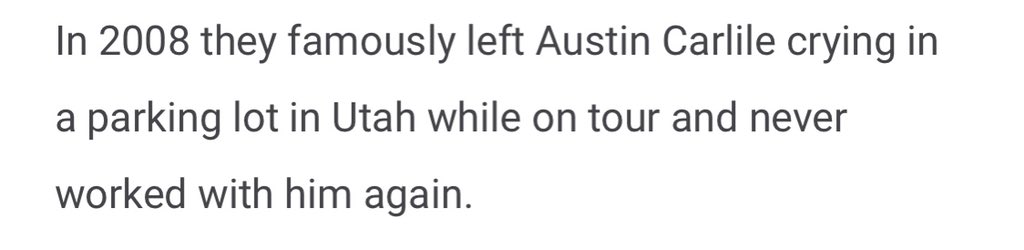 HashtagHarris's tweet image. the best part of the Attack Attack comeback article