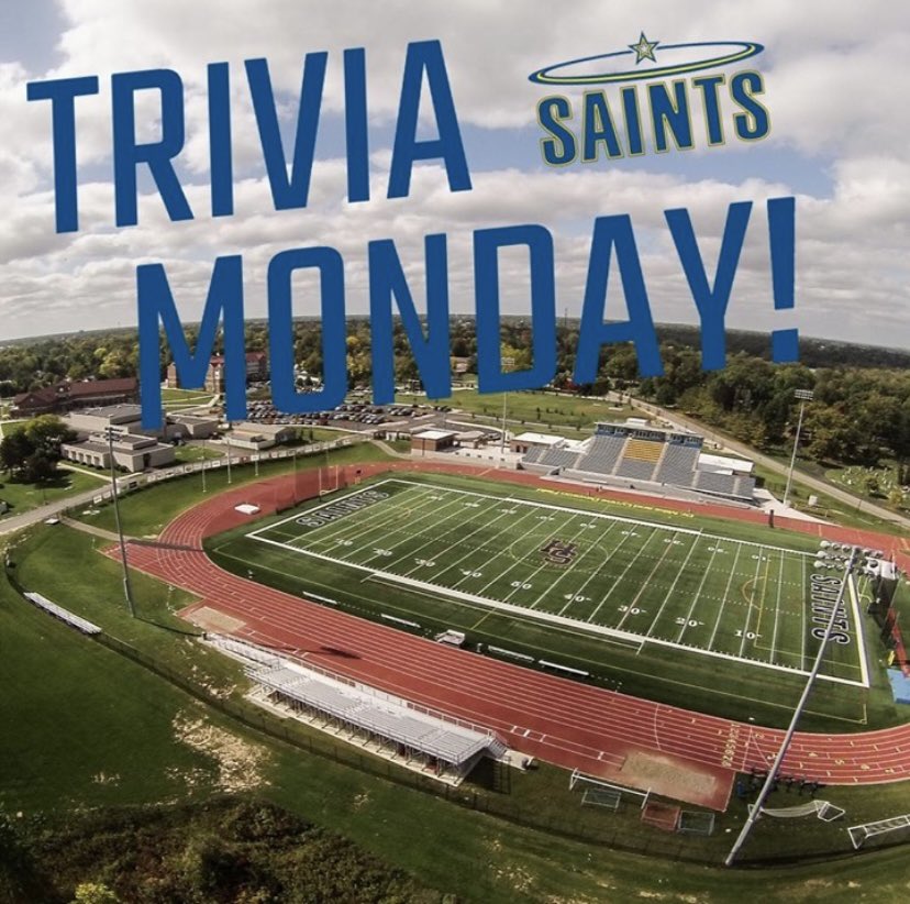 shusaints's tweet photo. Before the new baseball field was constructed, where did the Saints baseball team play their games? The first person to DM the correct answer and retweet this post with #SHUsaints will receive a Siena Heights T-shirt! Winner must collect prize from the Field House! https://t.co/XyAQnsDzeR