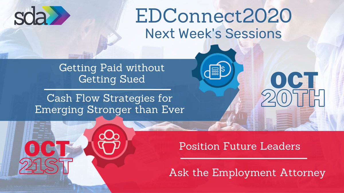 SDANational's tweet photo. Week 2 of #SDAEDC20 continues tomorrow. Will you be there?  https://t.co/op2KsFgewp https://t.co/qzP4Ypl5M7