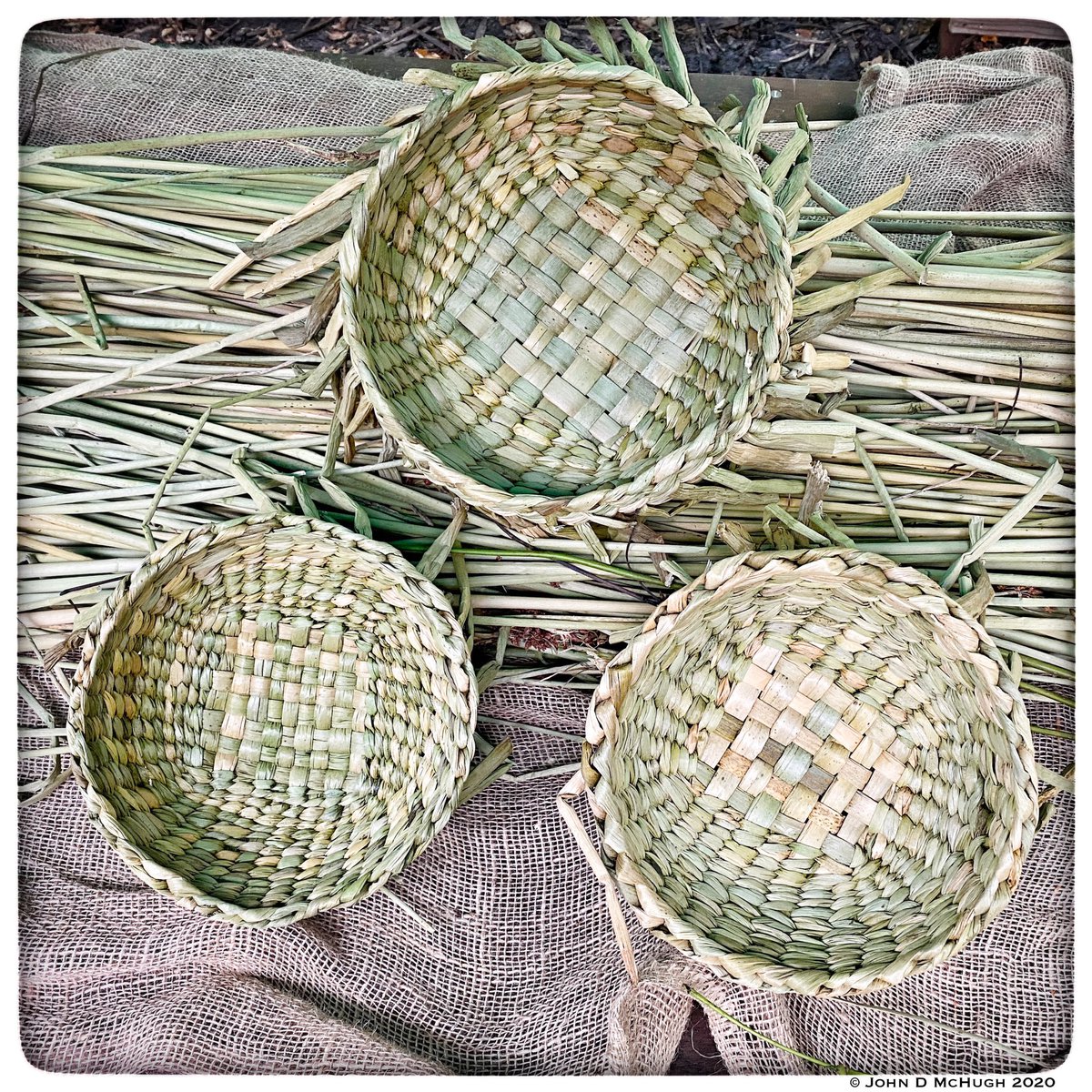 CoopParadise's tweet photo. Had an amazing day yesterday learning to weave rush baskets, led by John Page, on our latest #weekendworkshop. #rushwork #basket #basketry #basketmaking #craft  #heritagecrafts #wandsworth https://t.co/MQ7tG47p15