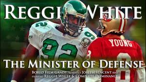 SmartDrivel's tweet photo. "One of my favorite nicknames: The Minister of Defense" via Ep. 33 #ThoughtOfTheDay #RIPReggieWhite https://t.co/AeuYEPi0A7