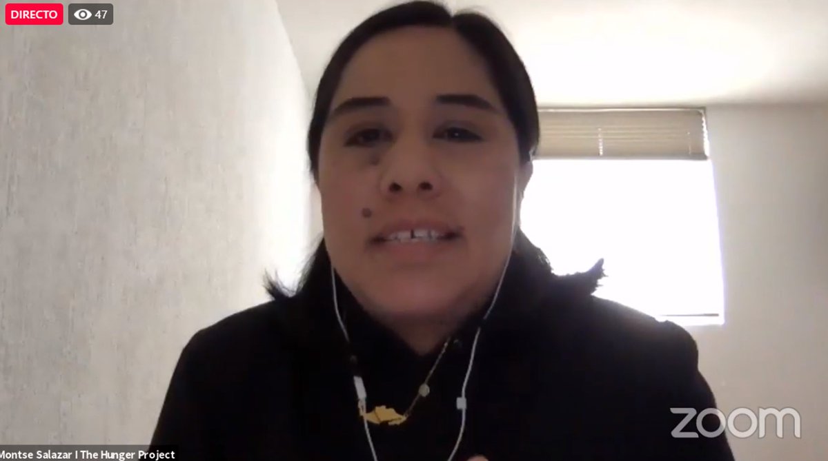 EthosInnovacion's tweet photo. «Las desigualdades de género se están exacerbando. Las mujeres son las que sufren la doble carga de malnutrición y las que menos tienen acceso a los alimentos».

Montserrat Salazar, Directora Ejecutiva @THPMexico. #DíaMundialDeLaAlimentación 🌽 https://t.co/o8o6E8G3gM