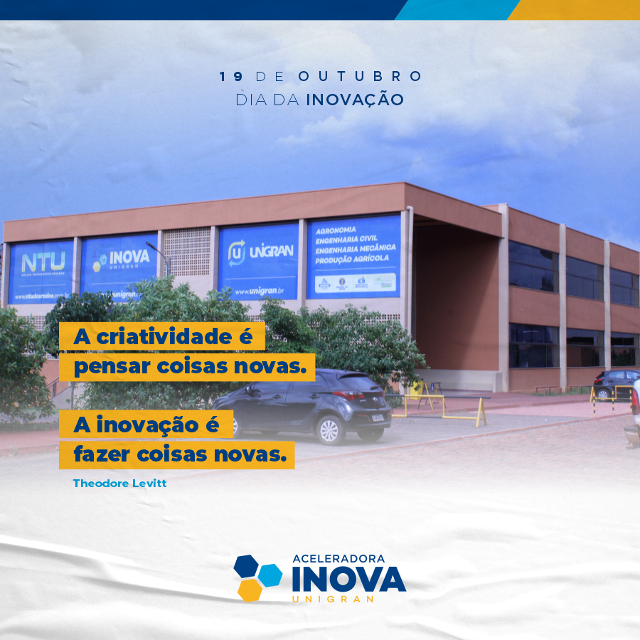 inovaunigran's tweet photo. A inovação é o futuro, o mundo está mudando e nós temos a missão de acompanhar essas transformações. 
#inova #inovaunigran #aceleradora #aceleradorainovaunigran #Unigran #dourados #startup #inovação #ms #DiaDaInovação #dianacionaldainovação https://t.co/qQ5pyFdNMW