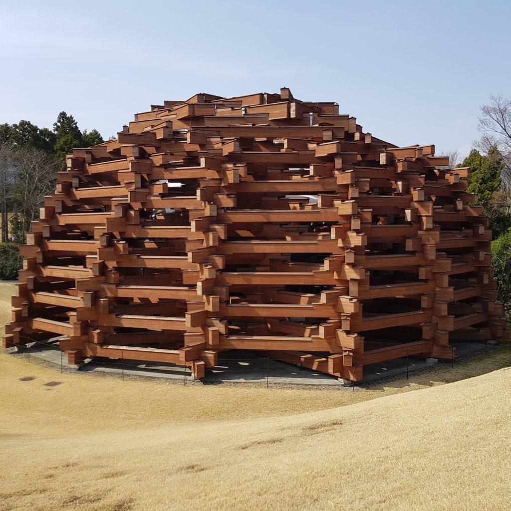 OffcutStudioUK's tweet photo. Tezuka Architects sculpture at the Hakone Open Air museum, Japan. https://t.co/NGNjr3yc2C