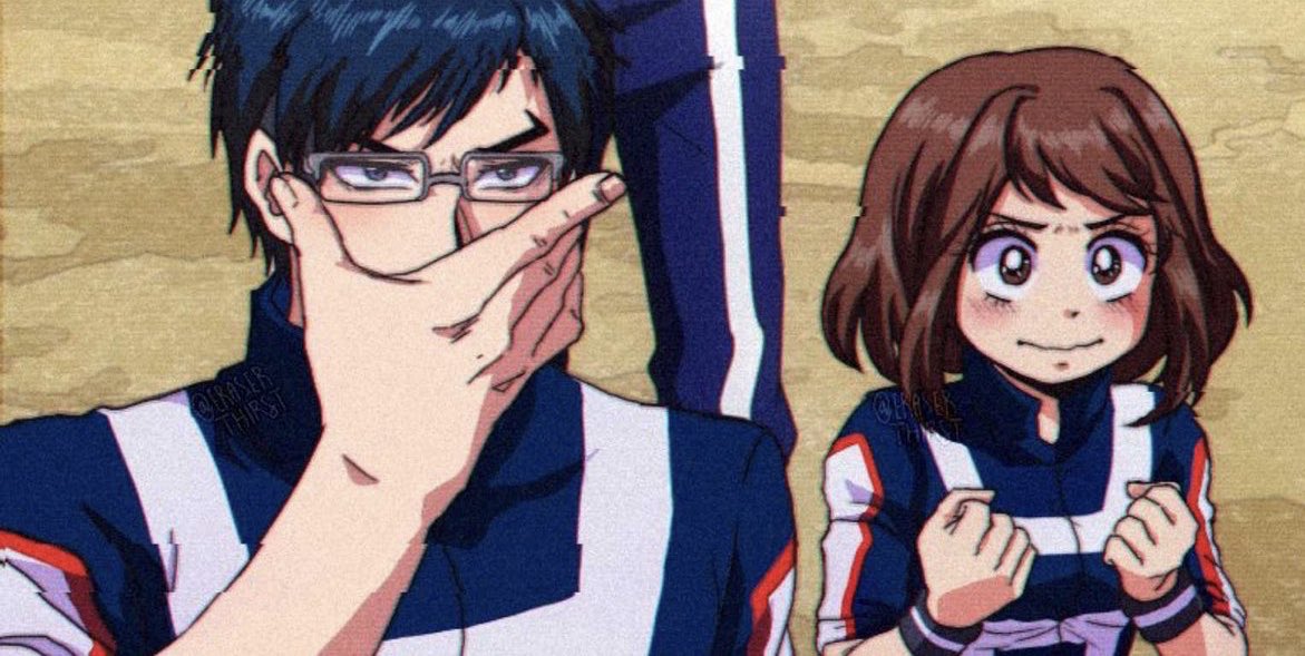 DailyMHA's tweet photo. MHA in 90s style https://t.co/AHy60wy5Am