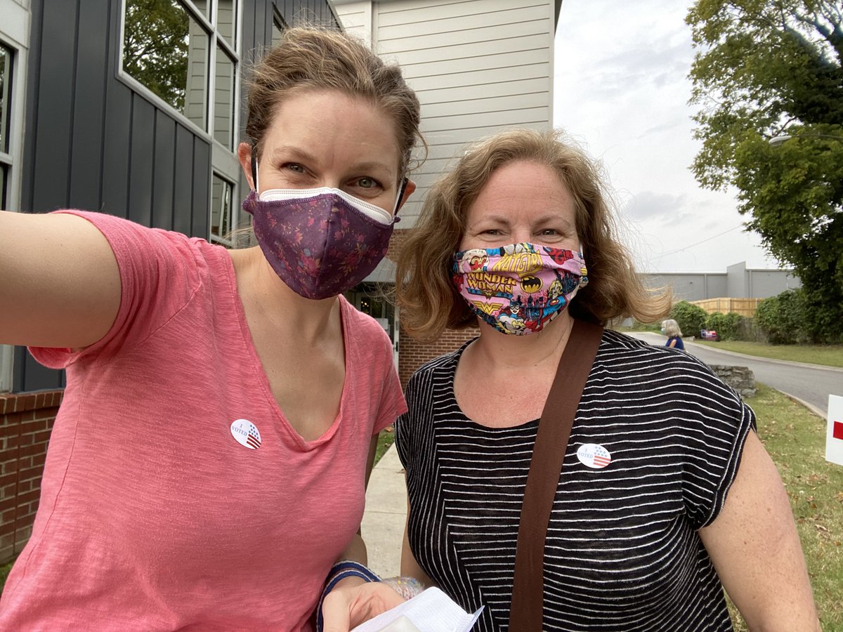 heidilinespe's tweet photo. I was able to vote early in person today as a birthday present to myself. @LMarett #JoeBiden #IWillVote #TNVoting @Bradshaw2020 https://t.co/GJakVyYS8u