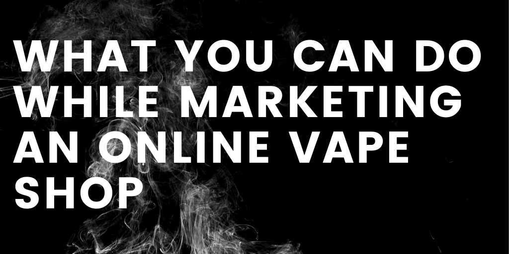 ecigmedia's tweet photo. We all know that your options for marketing your online vape or e-cig shop can feel pretty limited at times. We take a look at what you CAN do when marketing your vape business online, including some options that you may have never thought of.
https://t.co/6jgSjCa0yT https://t.co/SOxM2C8T4m