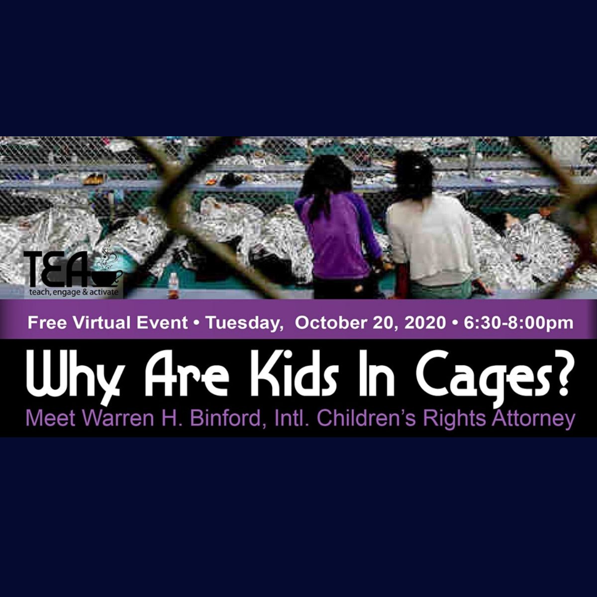 projectamplify1's tweet image. Friends- Project Amplify co-founder, Prof. Warren Binford will be speaking Oct 20, 6:30pm as part of the TEA Time Speaker Series sponsored by the San Jose Woman&apos;s Club, La Raza Historical Society and Latina Coalition. Sign up for this online event at: bit.ly/34bI2CQ