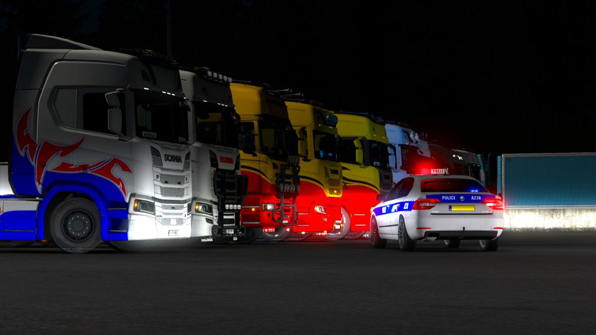 cargo_vtc's tweet image. @TruckersMP @TruckersFM #TFM5 Great convoy last night and a great weekend Happy Birthday TruckersFM.