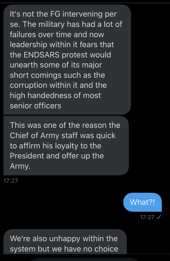 preshsantos's tweet image. We can win this #EndSARS #EndBadGoveranceInNigeria !! This is the only way the military won’t intervene.

Read this and retweet for others to see it too