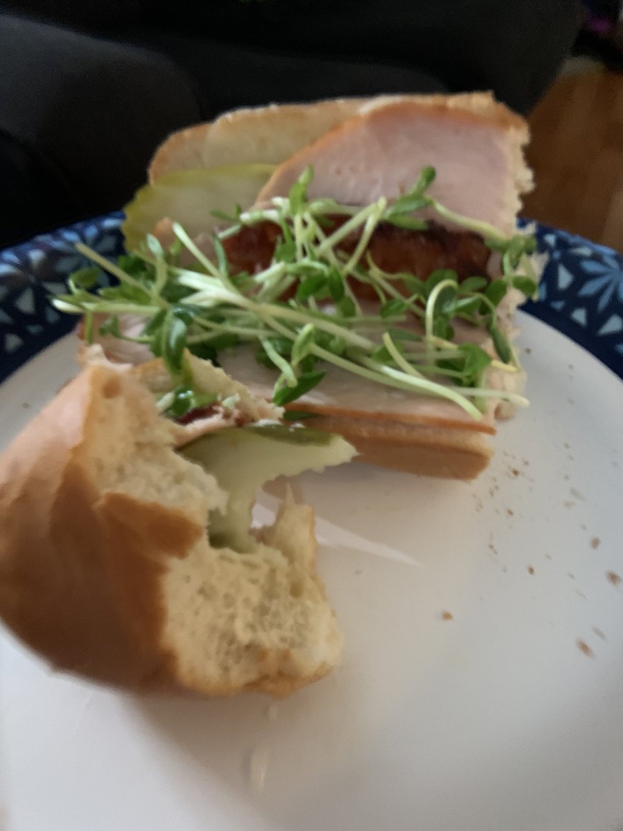 When you miss getting <a href="/jimmyjohns/">Jimmy John’s</a> delivered because there isn’t one by your house and you can’t get there, you improvise 😉 #imisssprouts #clublulu