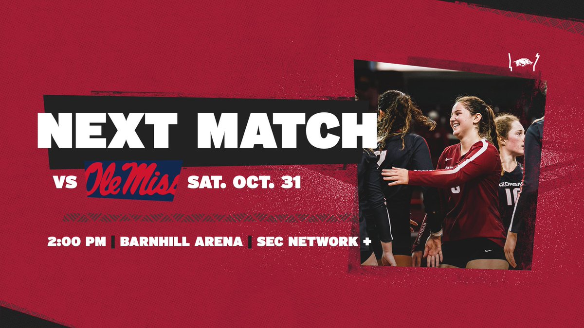 Arkansas Volleyball 🐗 tweet media