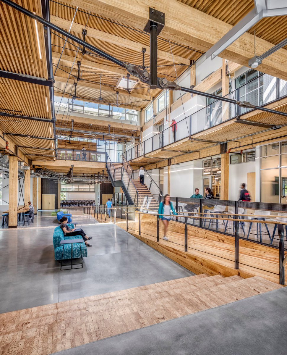 The 1st step to net-positive energy: passive design. For example, look at how The Kendeda Building uses natural light, reducing the need for artificial lighting.
Photo by: Jonathan Hillyer  #gatech #KBISD #LBC #NetPositive #NetPostiveEnergy #passivedesign #renewableenergy #energy