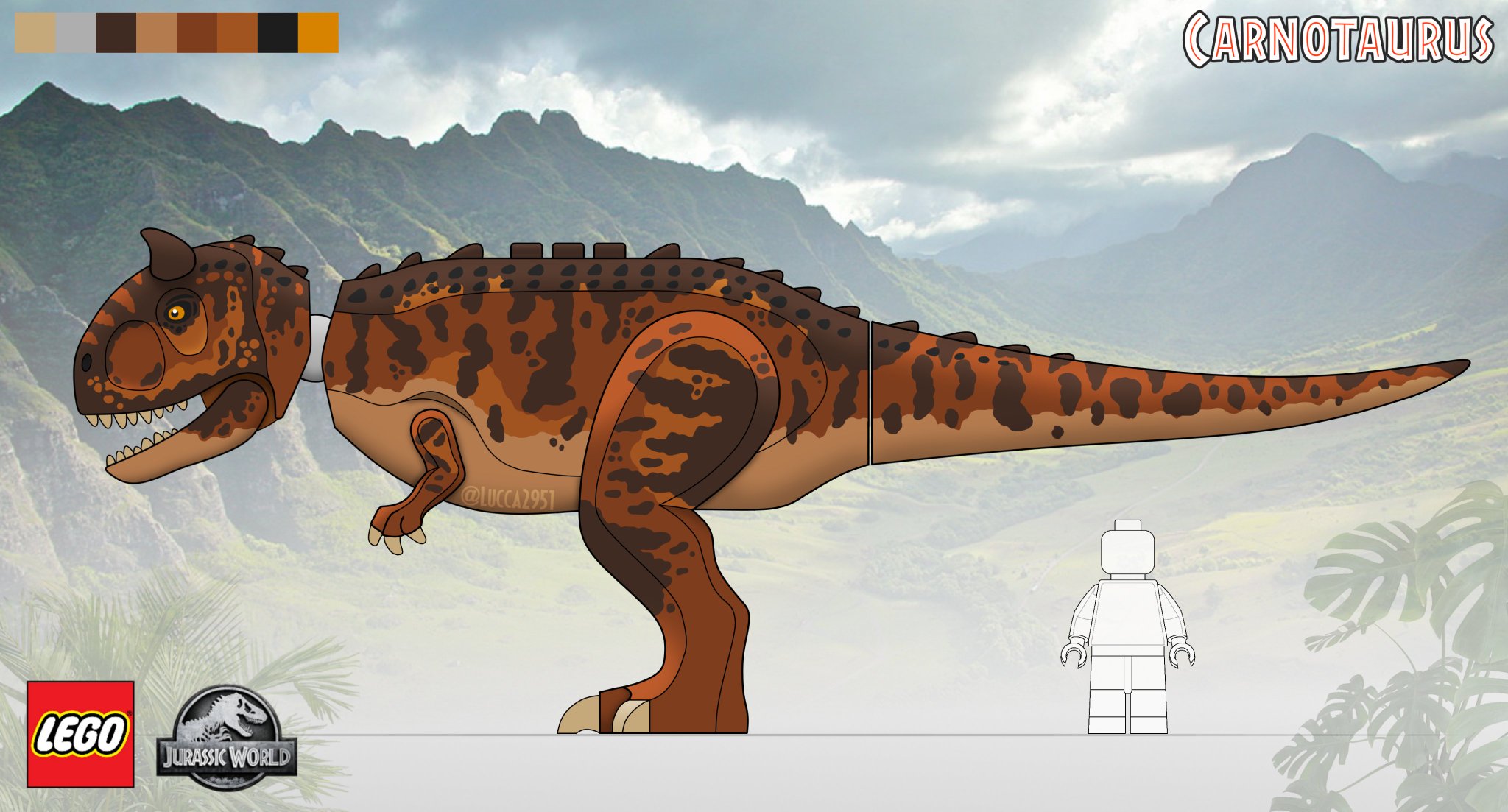 Jurassic World Camp Cretaceous Карнотавр Торо