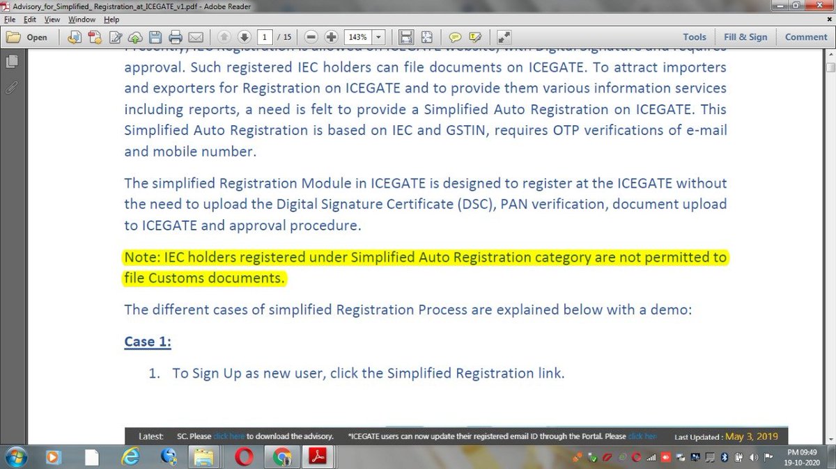 swatiank's tweet image. Simplified auto registration is not so simple. All icegate users are advised not to fall prey for Auto Registration #Icegateregistration #ADcode #simplified #customs #userregistration