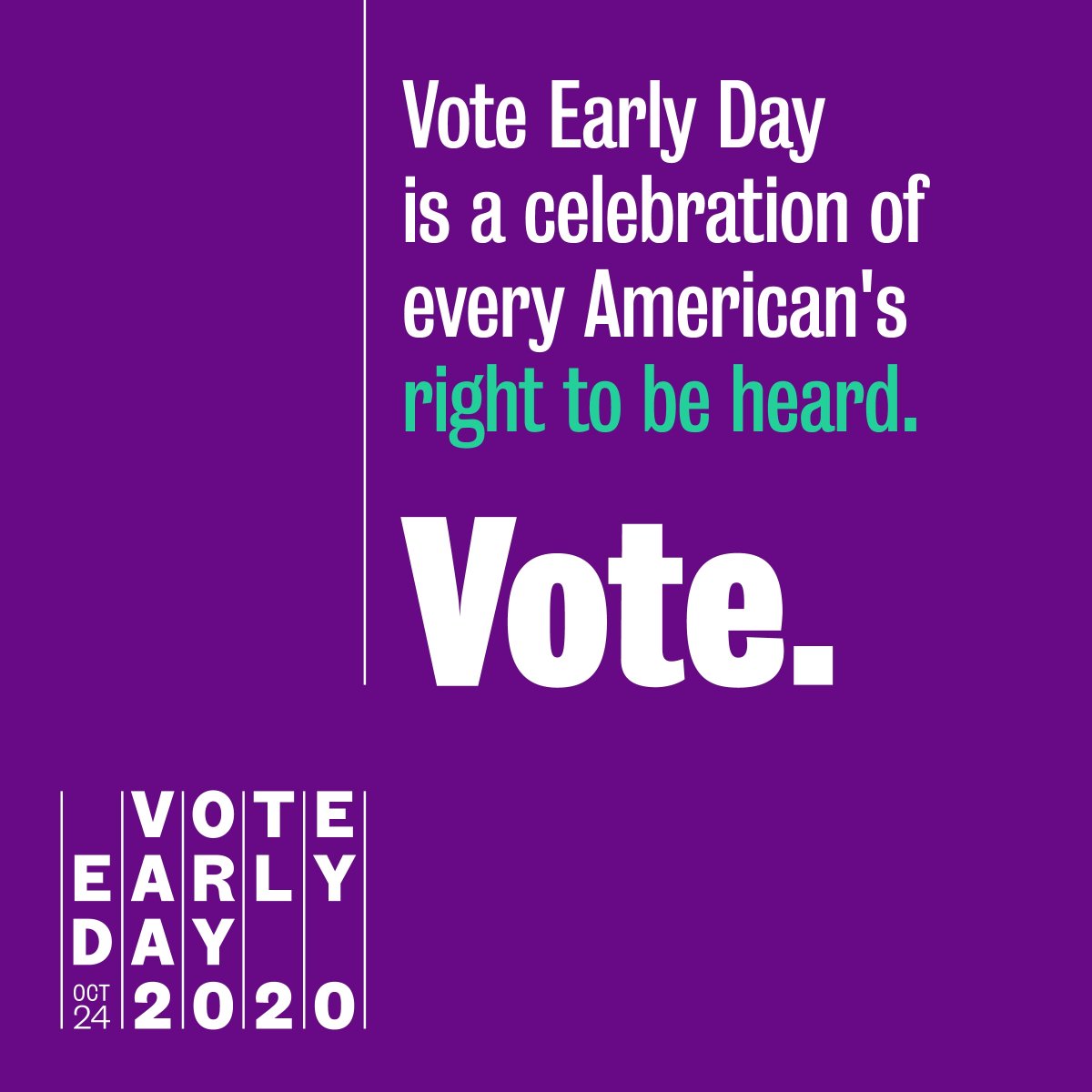 Today is #VoteEarlyDay! What's your voting plan?